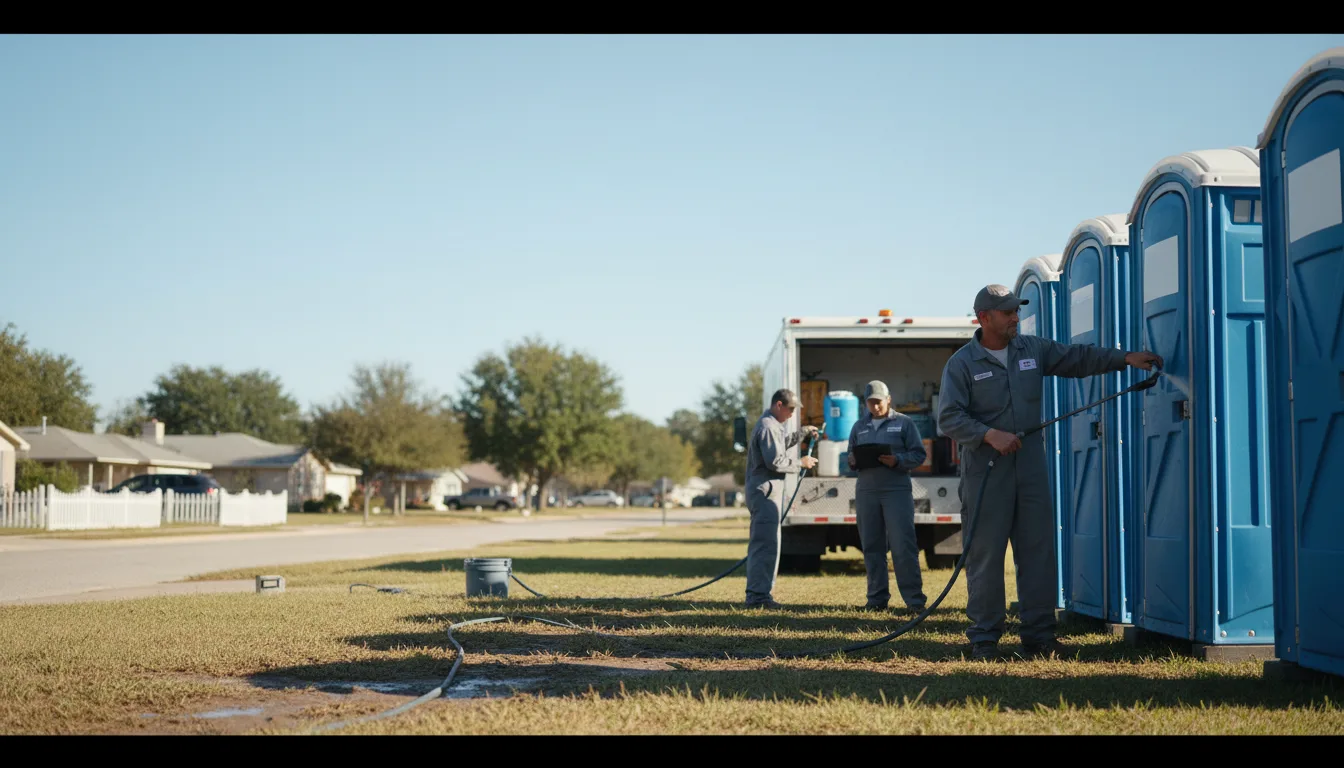 Long-Term Portable Toilet Rental in Richland, MI near me